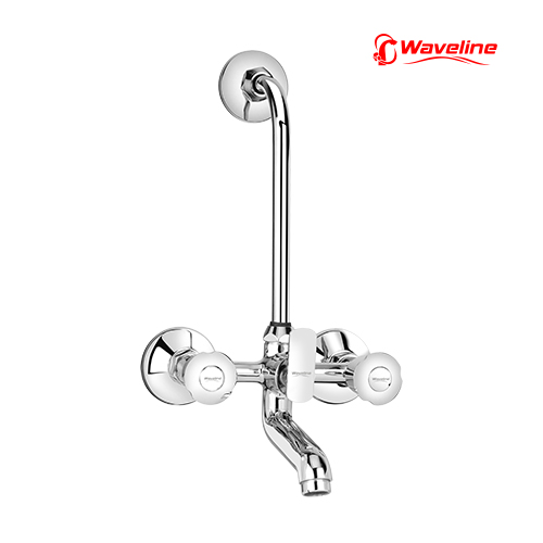 wall mixer with tell bend