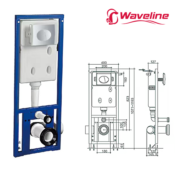 WATER TANK FOR WALL HUNG CLOSET 5925